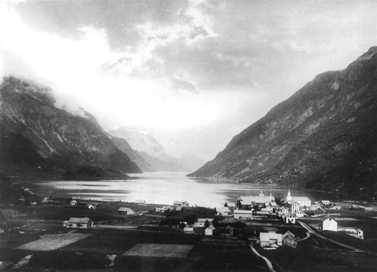 Marthinius Skøien, Odda, Hardanger, Hordaland. Oversiktsbilde.