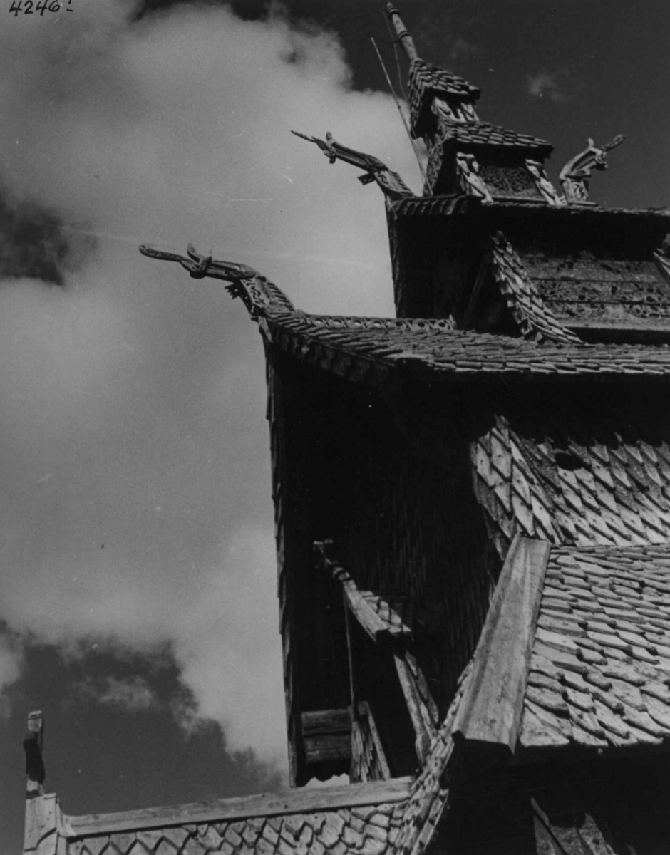 Anders Beer Wilse, Borgund stavkirke