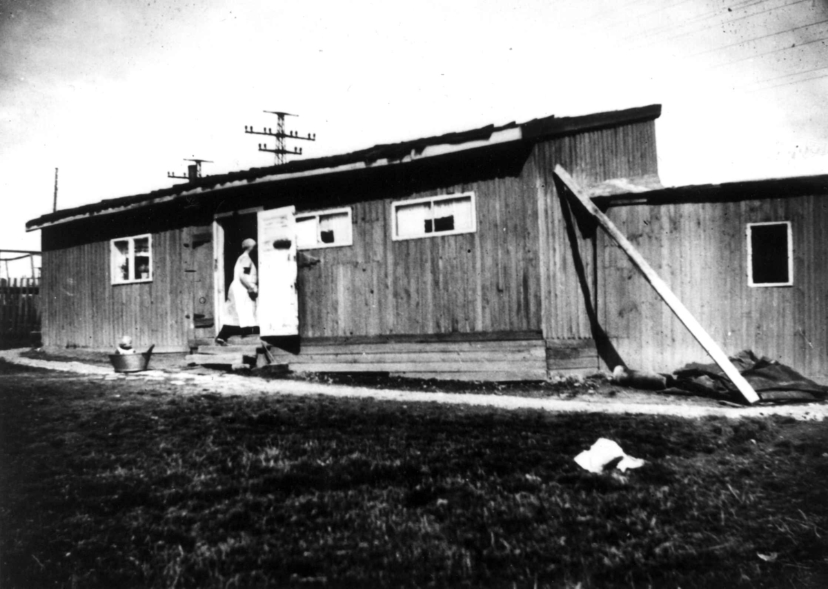 Nanna Broch, Bygning, muligens brukt som bolig, ant. Oslo. Fra boliginspektør Nanna Brochs boligundersøkelser i Oslo 1920-årene.