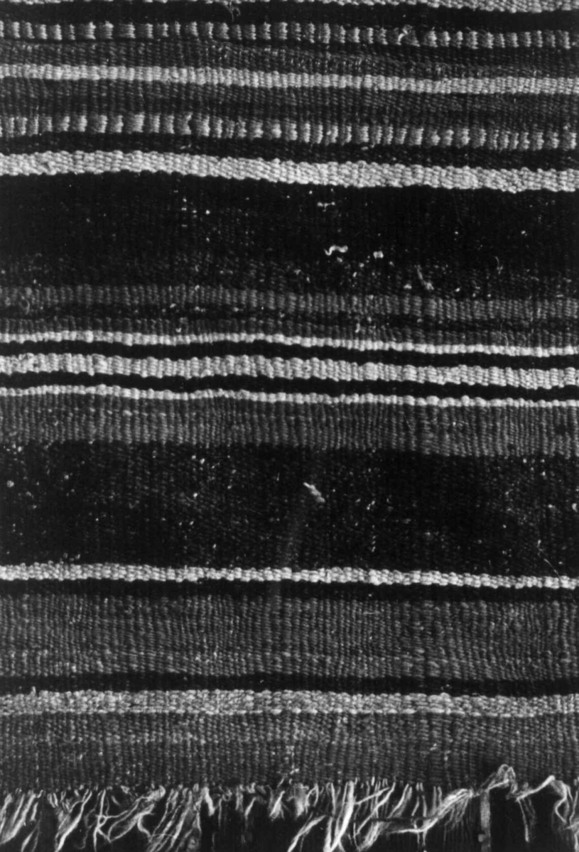Anna Grostøl, Detalj av greneteppe. Tromsø, Troms 1947.