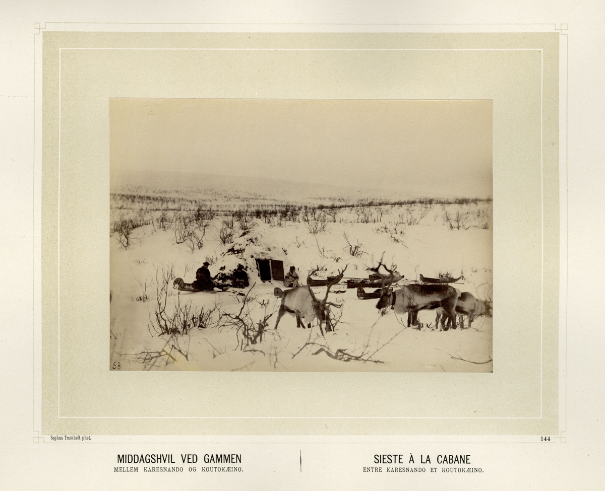 Sophus Tromholt, Billeder fra Lappernes Land/Tableaux du Pays des Lapons