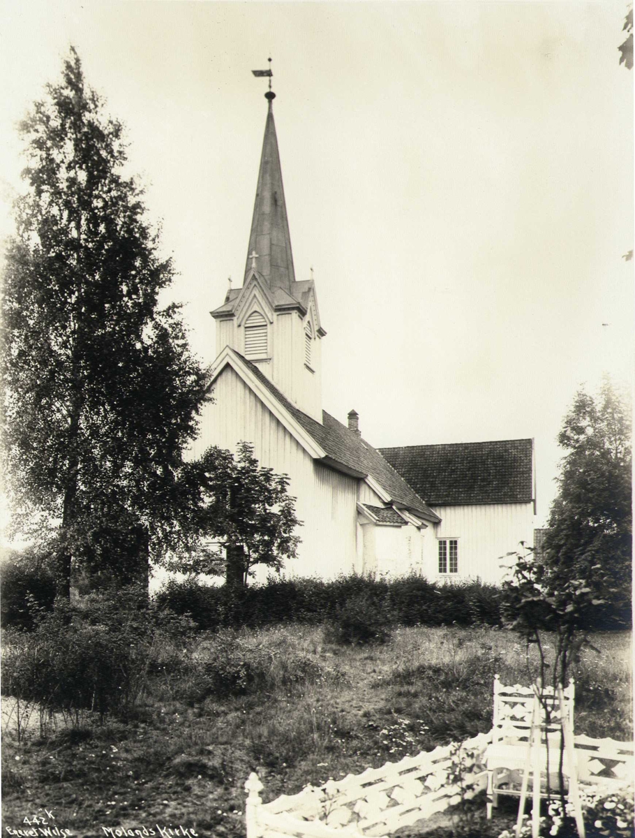 Anders Beer Wilse, Vestre Moland kirke, Lillesand, Aust-Agder.