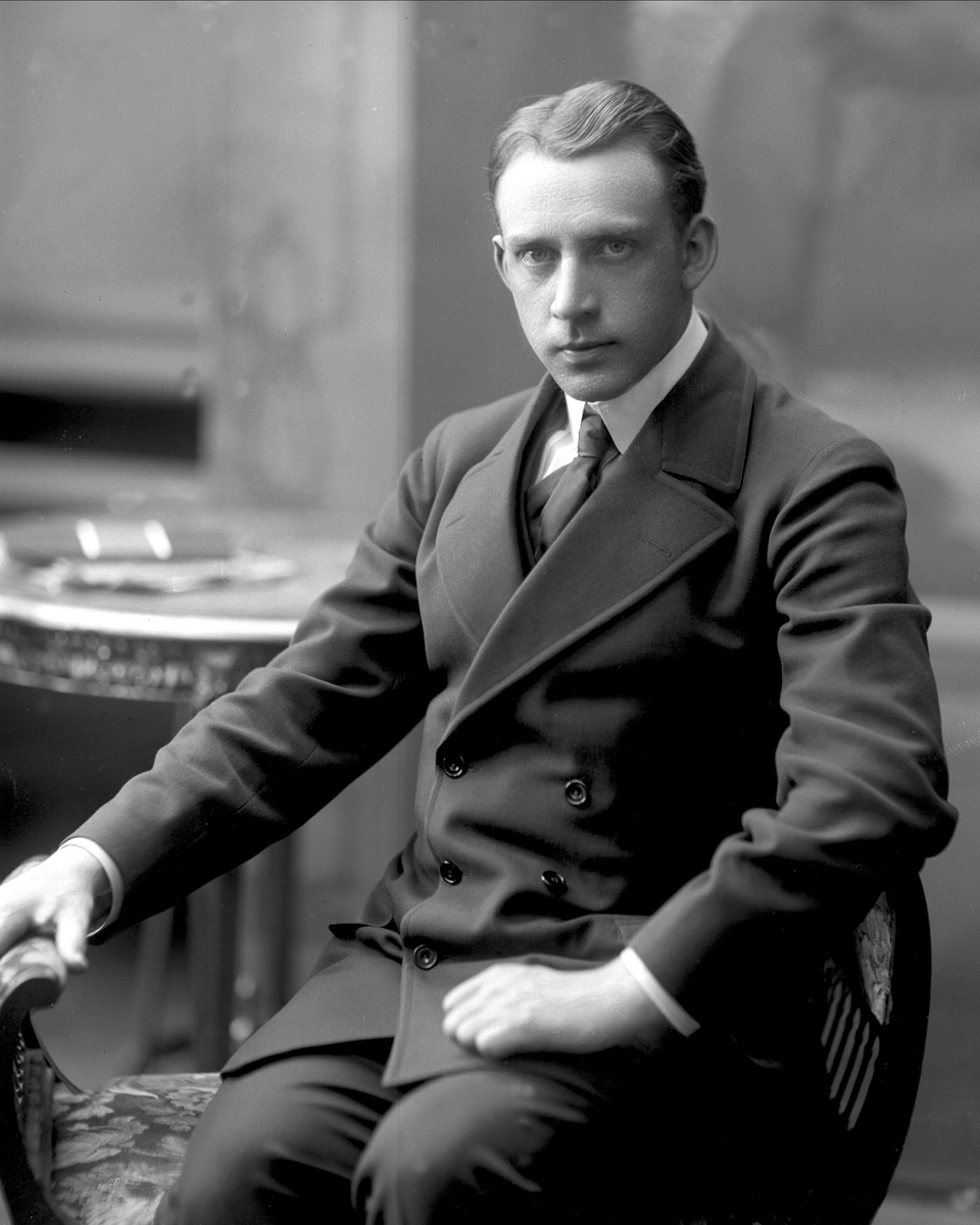 Gustav Borgen, Portrett, solodanser Richard Jansen.