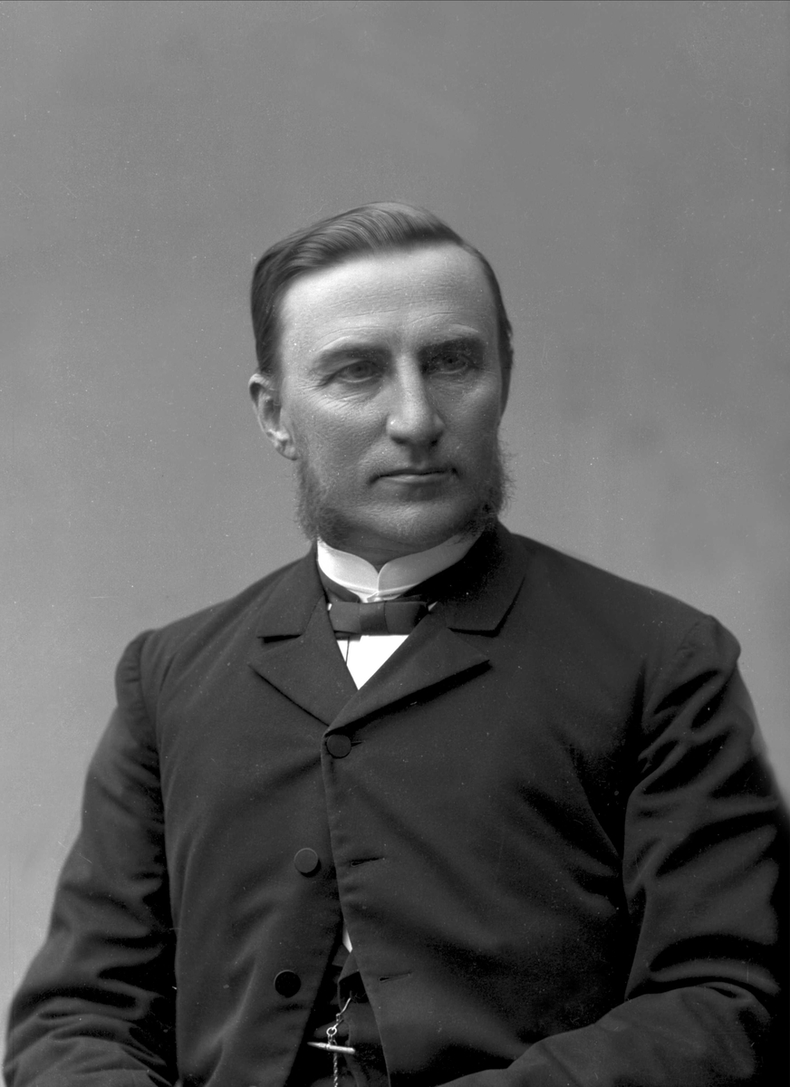 Gustav Borgen, Portrett, prost Joh Jensen.