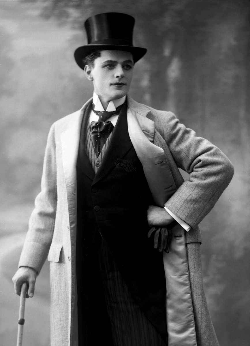 Gustav Borgen, Portrett, skuespiller Buttedal.