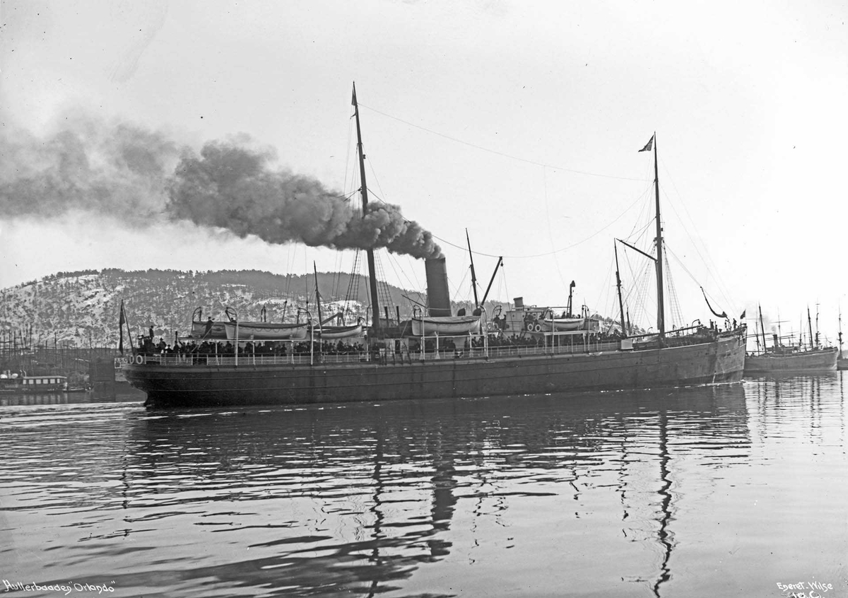 Anders Beer Wilse, D/S Orlando (b. 1869, C. & W. Earle, Hull)