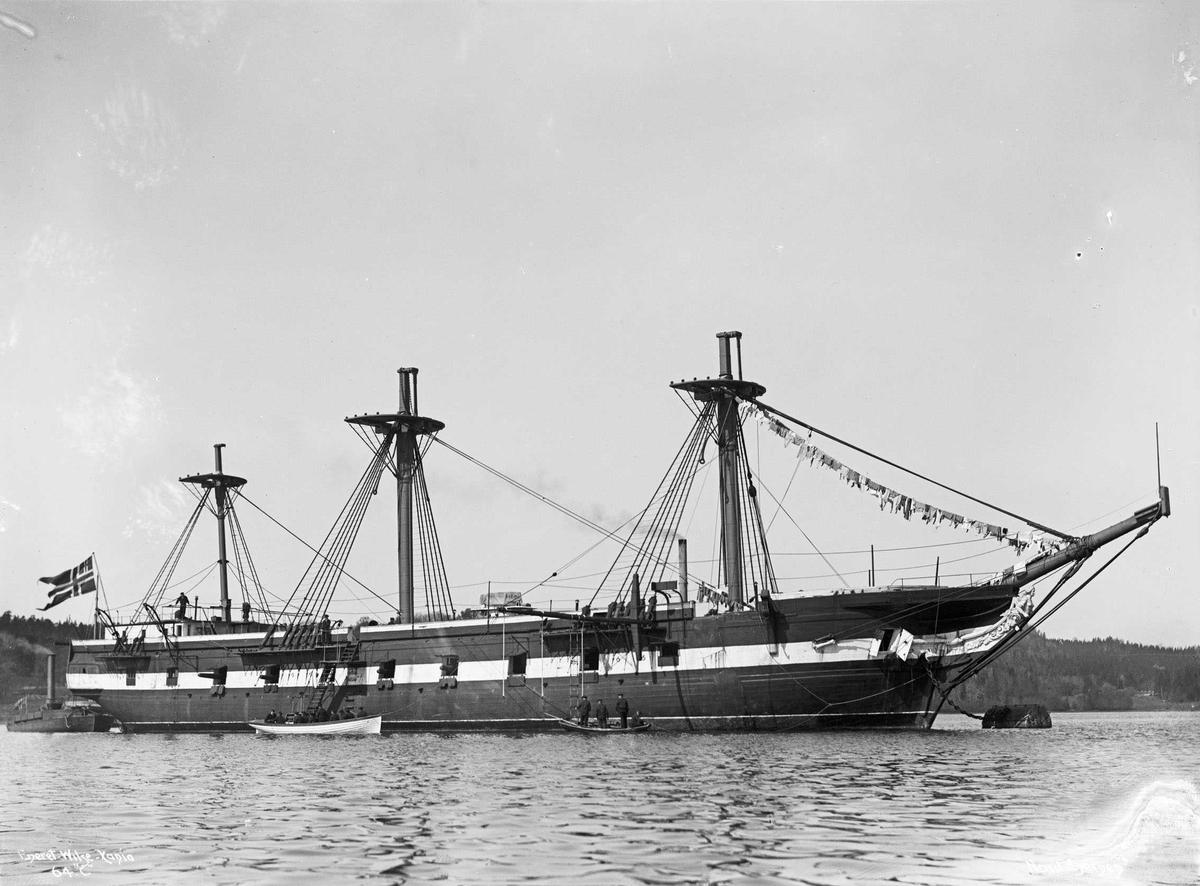 Anders Beer Wilse, Nordstjernen (b. 1862, Karljohansvern verft, Horten), dampkorvette