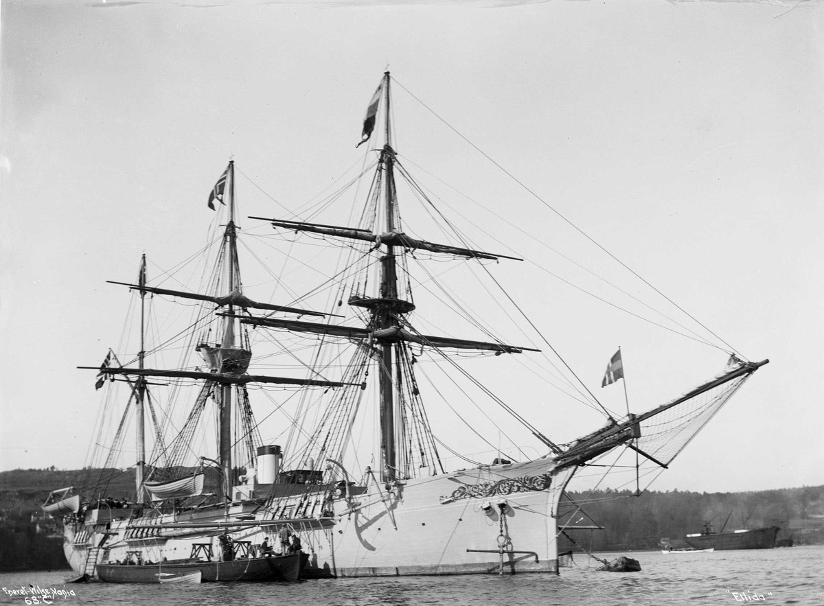 Anders Beer Wilse, Ellida (b. 1880, Karljohansvern verft, Horten), kanonbåt/dampkorvette
