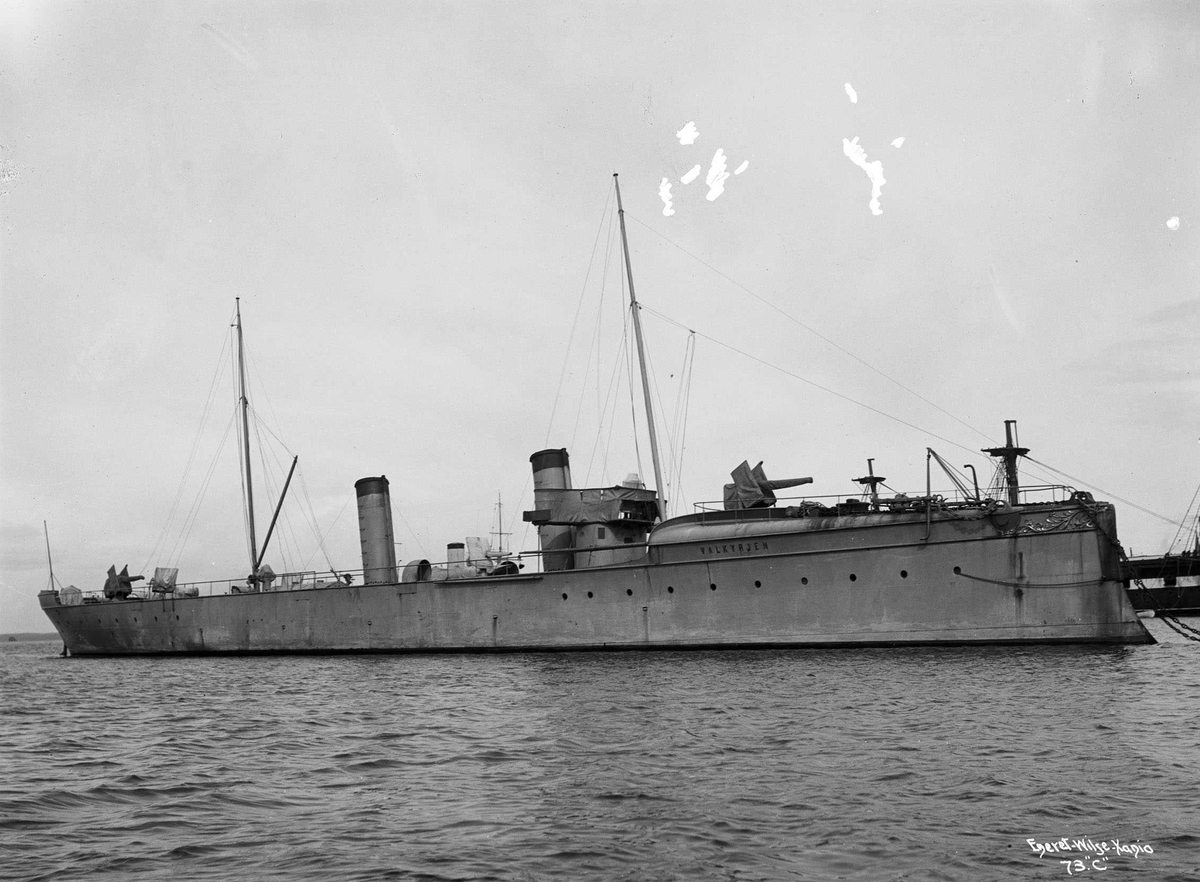 Anders Beer Wilse, Valkyrien (b. 1896, Schichau, Elbing), torpedojager