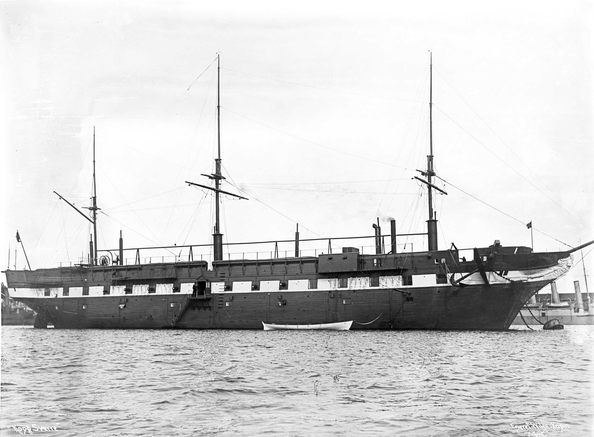 Anders Beer Wilse, Kong Sverre (b. 1860, Karljohansvern verft, Horten), fregatt