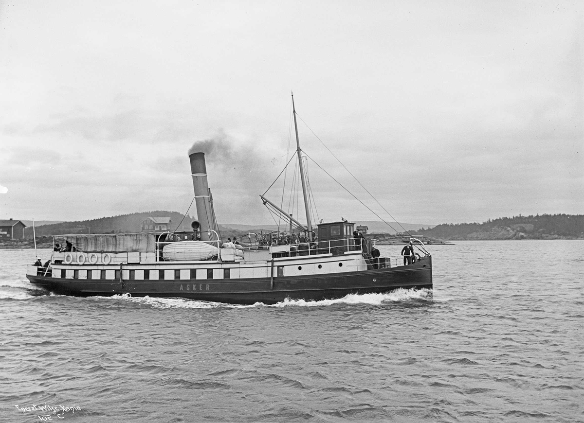 Anders Beer Wilse, D/S Asker (b. 1893, Christianssands Mekaniske Verksted, Kristiansand)