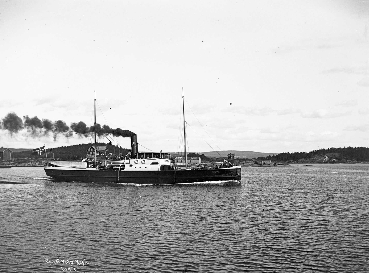 Anders Beer Wilse, D/S Beta (b. 1869, Reiherstieg Schiffswerfte, Hamburg)