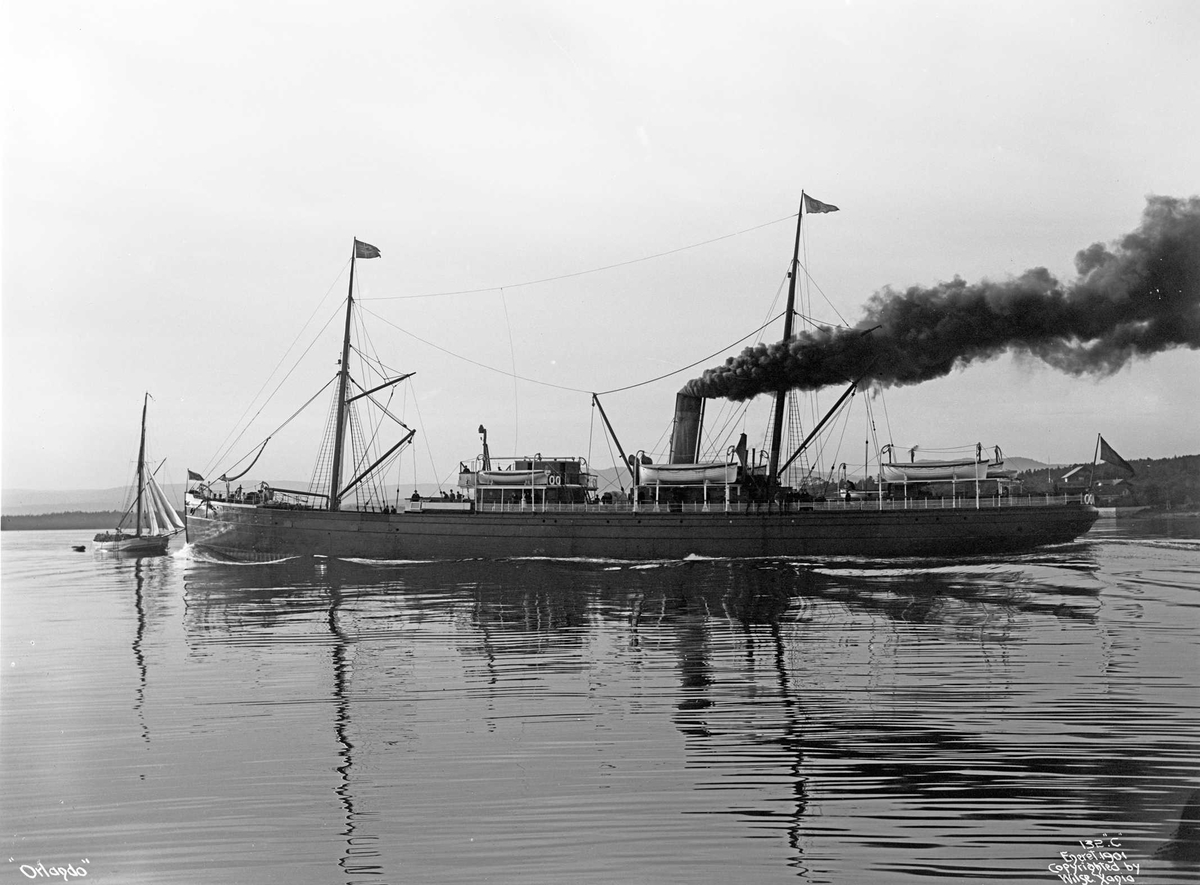Anders Beer Wilse, D/S Orlando (b. 1869, C. & W. Earle, Hull)