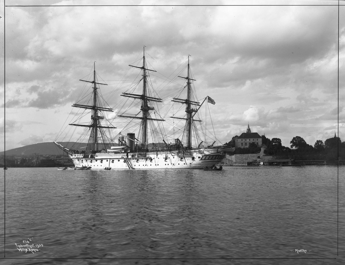 Anders Beer Wilse, Moltke (b. 1877, Danzig), tysk kadettskip