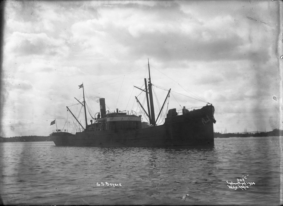 Anders Beer Wilse, D/S Bayard (b. 1897, Nylands Verksted, Christiania), Fred. Olsen