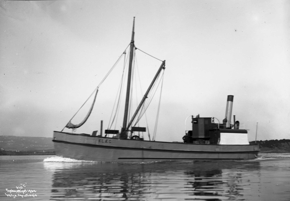 Anders Beer Wilse, D/S Klæg (b.1888, Akers mekaniske verksted, Kristiania)