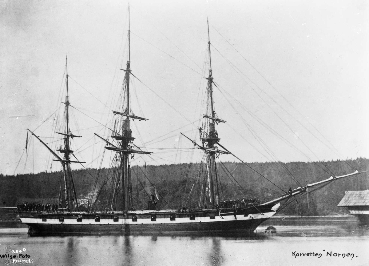 Anders Beer Wilse, Nornen (b. 1855, Karljohansvern Verft, Horten) , korvette