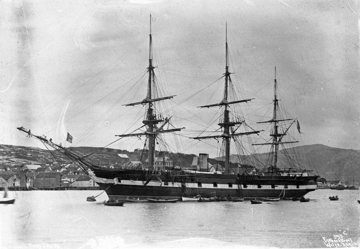 Anders Beer Wilse, Nordstjernen (b. 1862, Karljohansvern Verft, Horten), - i Kristiansund.