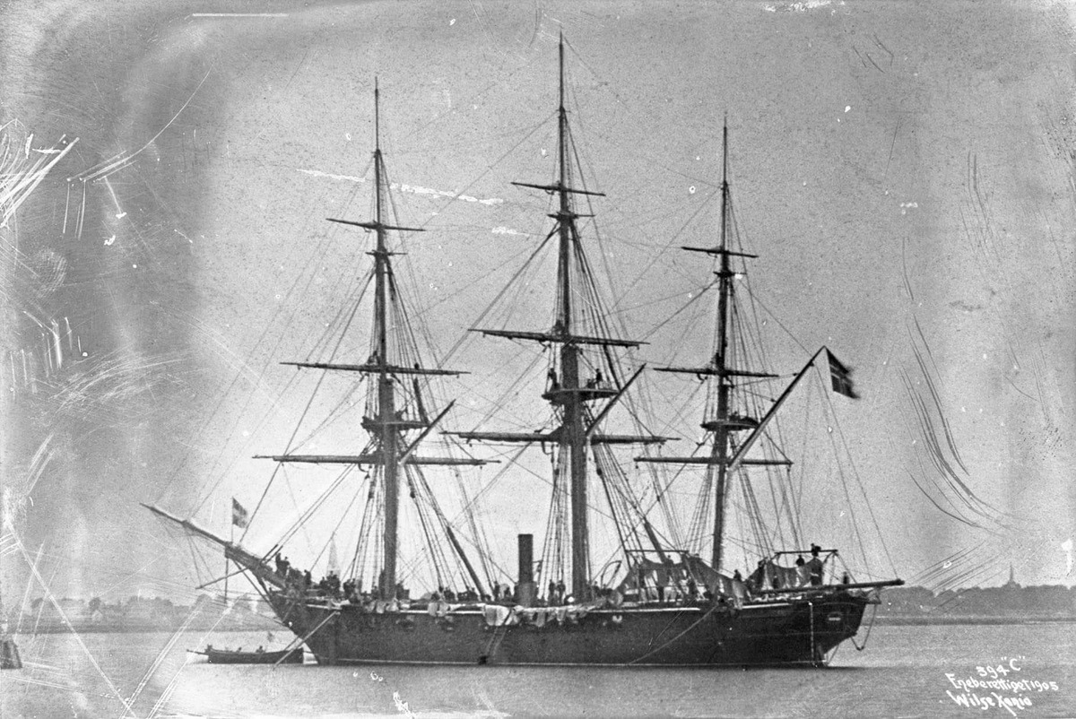 Anders Beer Wilse, Nornen (b. 1855, Karljohansvern Verft, Horten), korvette