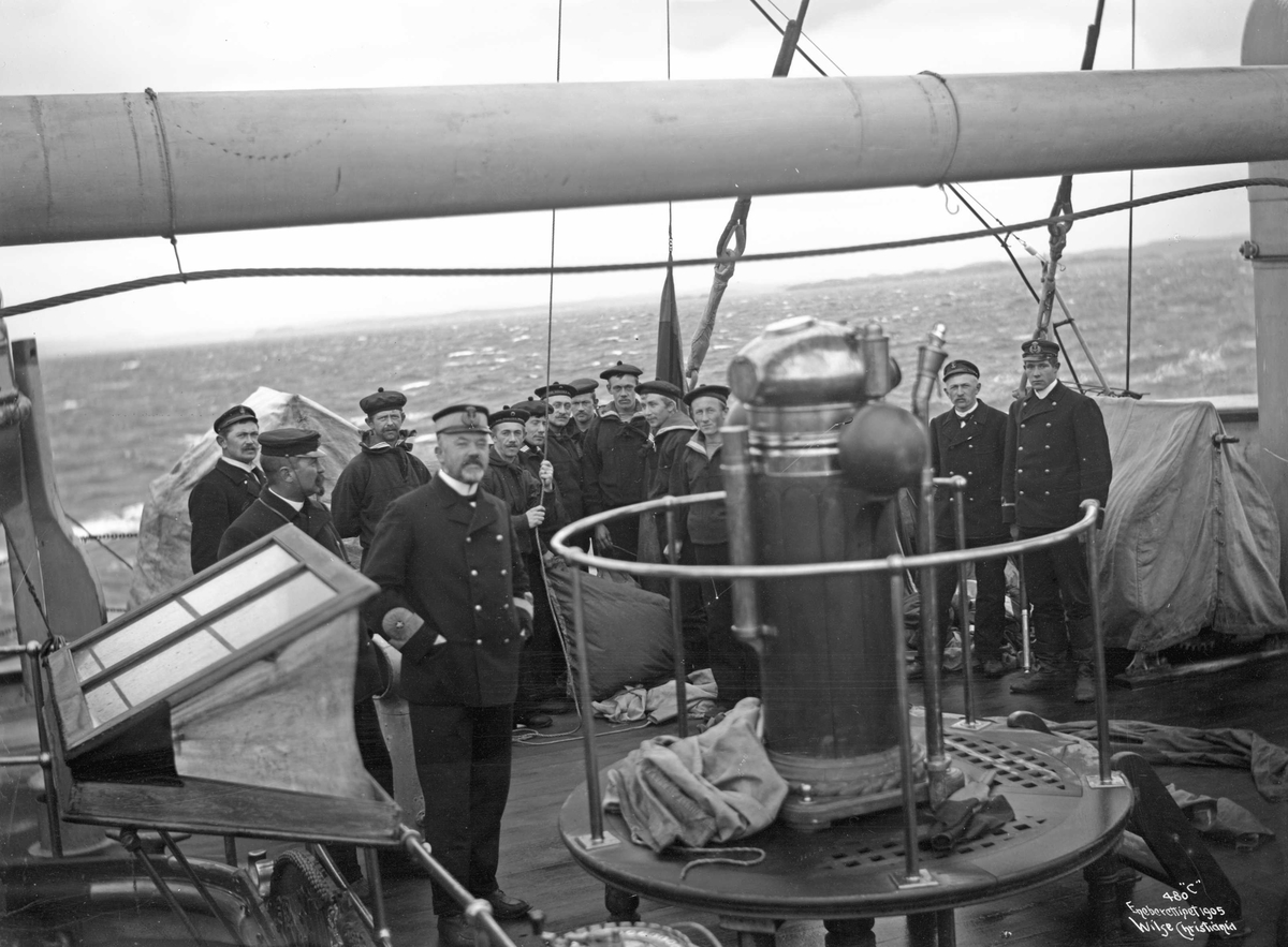 Anders Beer Wilse, Admiral Børresen med signalbetjeningen