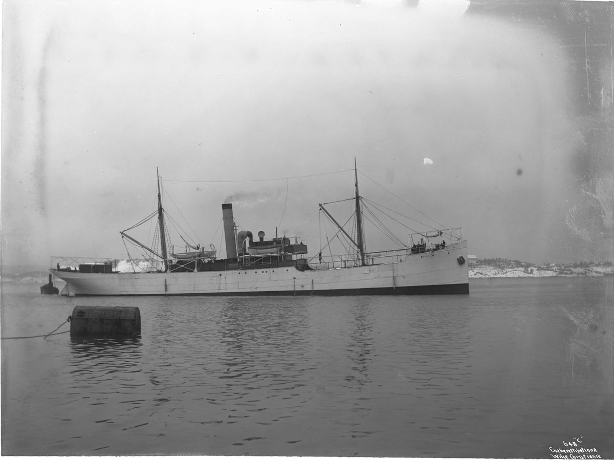 Anders Beer Wilse, D/S Fjell (b.1908, Akers Mekaniske Verksted, Chrsitiania), DEF