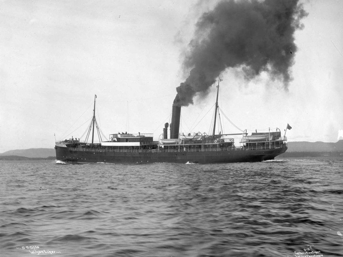 Anders Beer Wilse, D/S OSLO (b. 1906, Earle's Co., Hull)