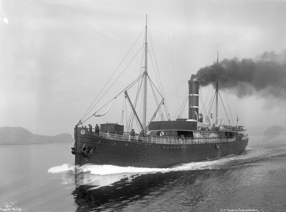 Anders Beer Wilse, D/S Sverre Sigurdssøn (b. 1882, C. Mitchell & Co., Hull)