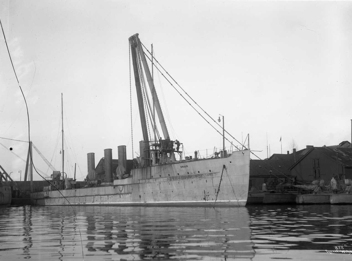 Anders Beer Wilse, Draug (b. 1908, Karljohansvern Verft, Horten), torpedokrysser, 3/4 baug