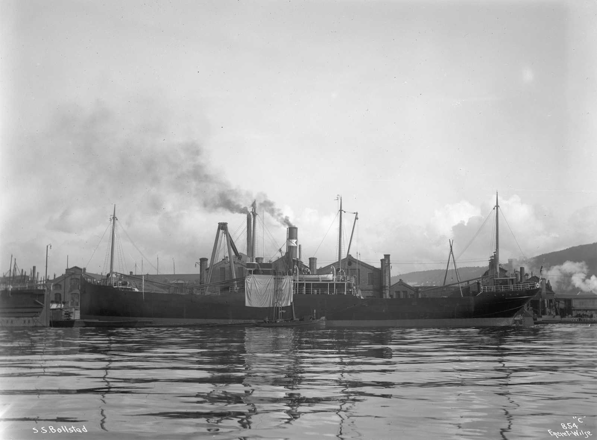 Anders Beer Wilse, D/S Bollsta (b. 1910, Nylands Verksted, Chrsitiania)