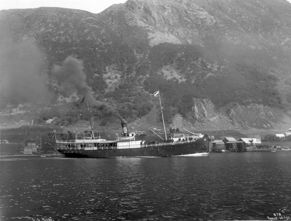 Anders Beer Wilse, D/S Røst (b. 1898, Trondhjems Mekaniske Verksted, Trondhjem)