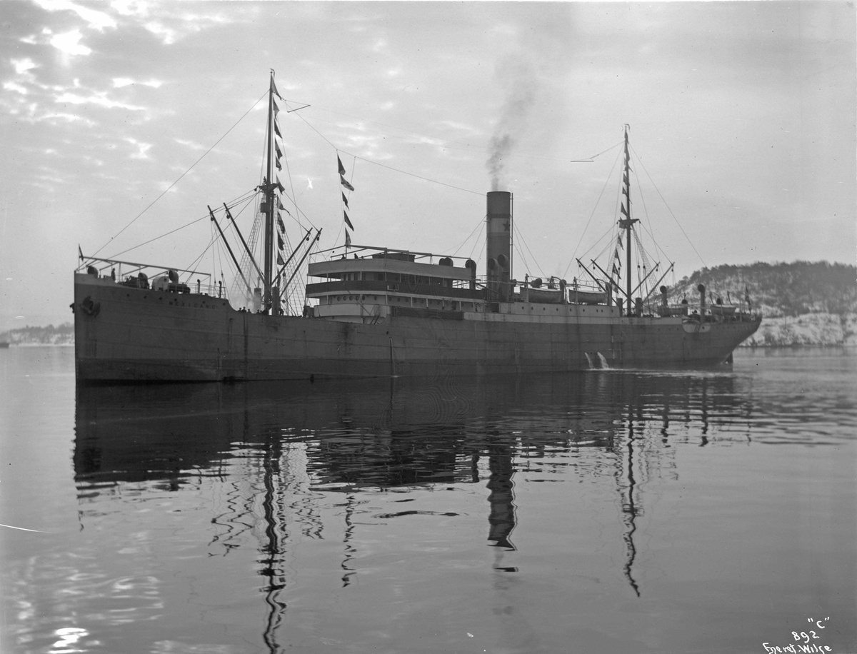 Anders Beer Wilse, D/S Mexicano (b. 1912, Sir James Laing & Sons Ltd., Sunderland)