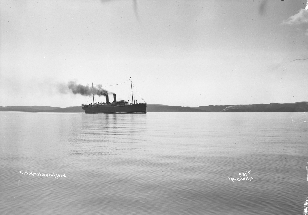 Anders Beer Wilse, D/S Kristianiafjord (b. 1913, Cammell, Laird & Co., Birkenhead)