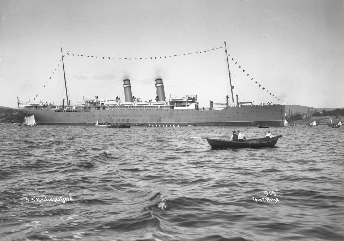 Anders Beer Wilse, D/S Kristianiafjord (b. 1913, Cammell, Laird & Co., Birkenhead)