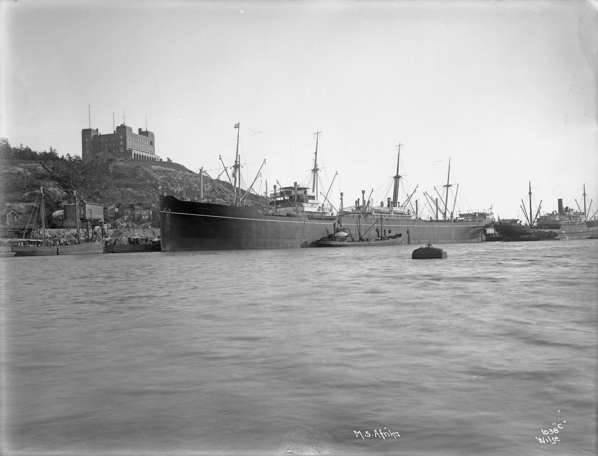 Anders Beer Wilse, M/S Afrika (b. 1920, Burmeister & Wain, Kjøbenhavn)