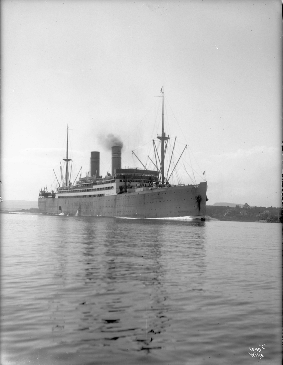 Anders Beer Wilse, D/S Stavangerfjord (b. 1918, Cammell, Laird & Co., Birkenhead)