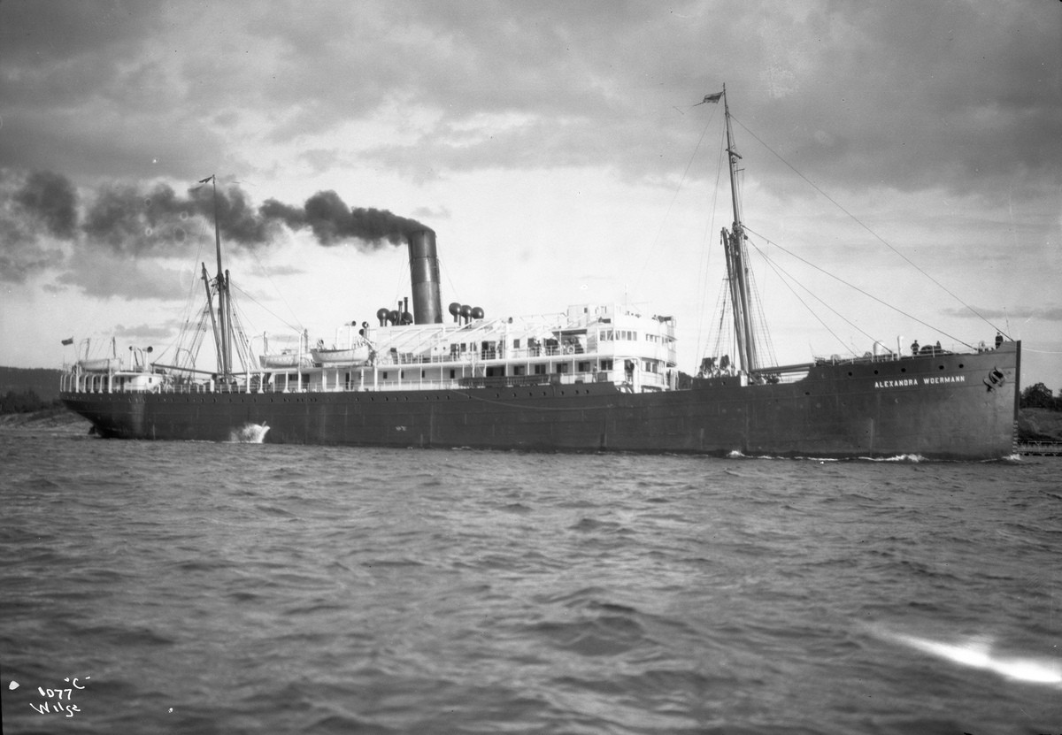 Anders Beer Wilse, D/S Calypso (1898, Sir Raylton Dixon & Co, Middlesborough)