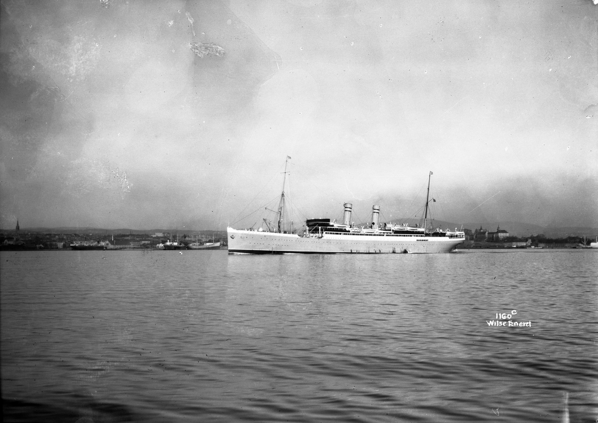 Anders Beer Wilse, Bergensfjord (b. 1913, Cammel, Laird & Co., Birkenhead)