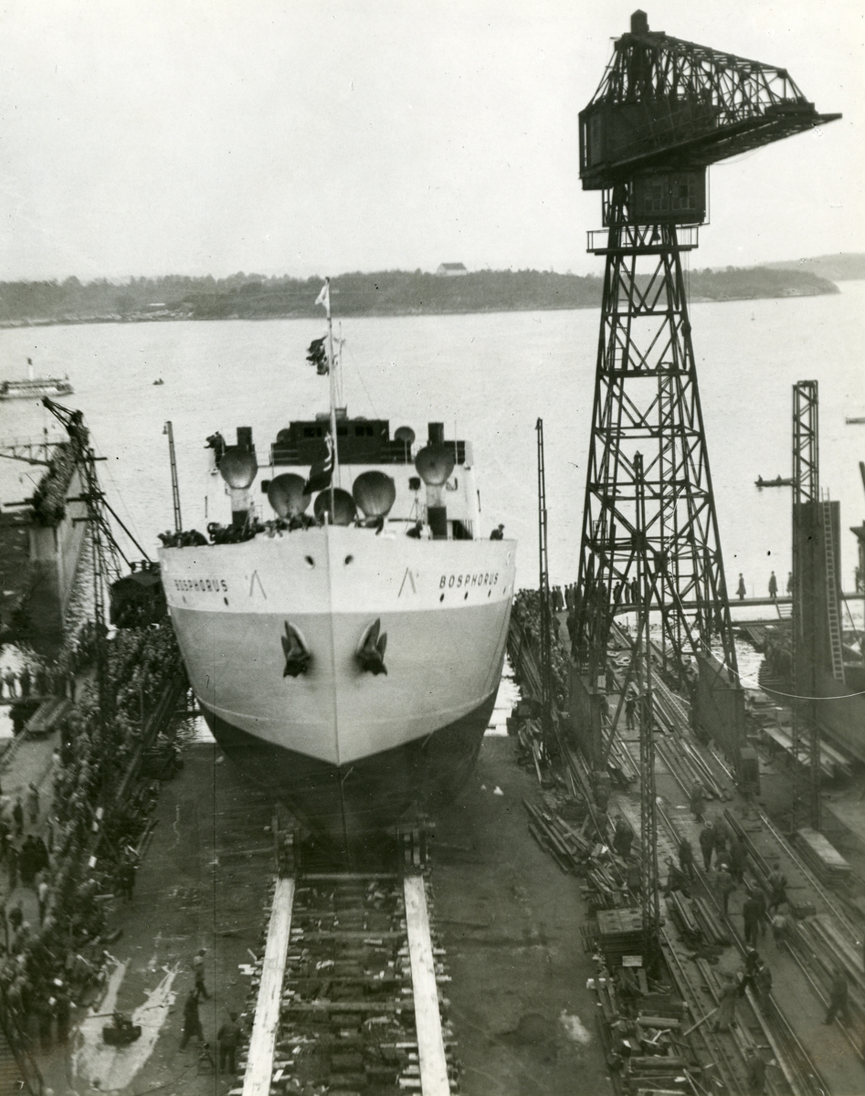 Anders Beer Wilse, M/S Bosphorus (b.1934, A/S Akers mek. Verksted, Oslo)