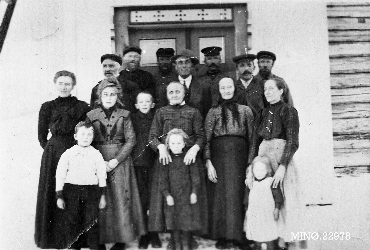 Ukjent, Gruppebilde, familiebilde, Moen i Hodalen