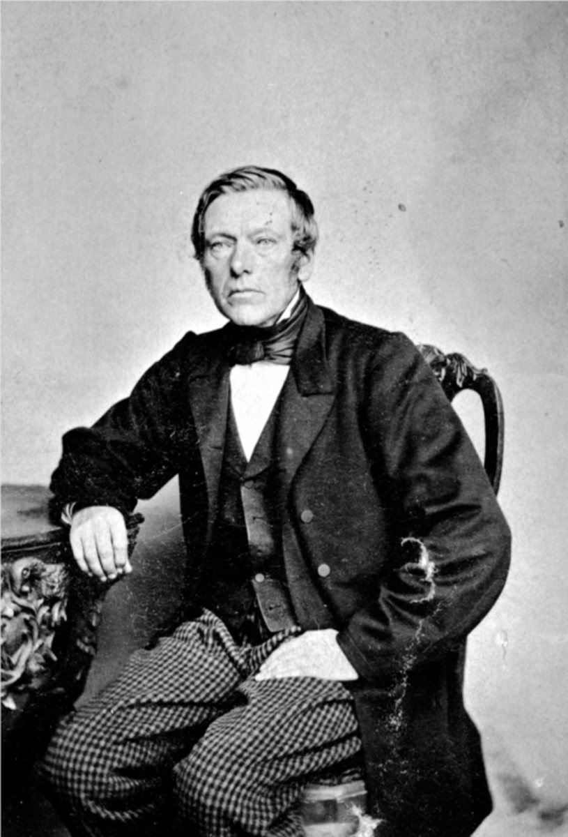 Anno Domkirkeodden, Frants Hansen Eeg (1806-1875) Eik, Helgøya.