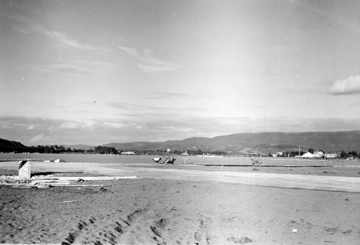 Håkon Prestkværn, Værnes flyplass,, våren 1940. 2. verdenskrig.