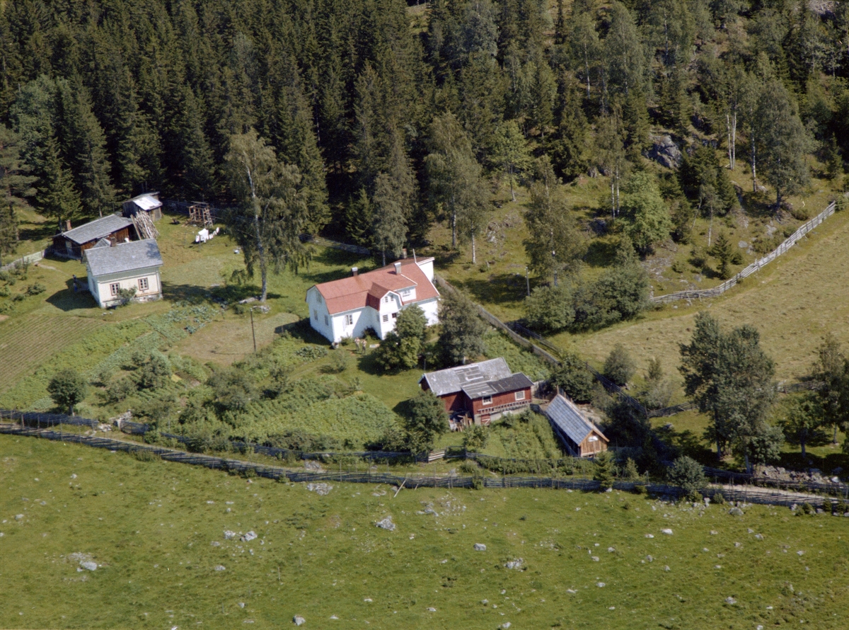Anno Domkirkeodden, Flyfoto, Granheim, Brøttum, Ringsaker.