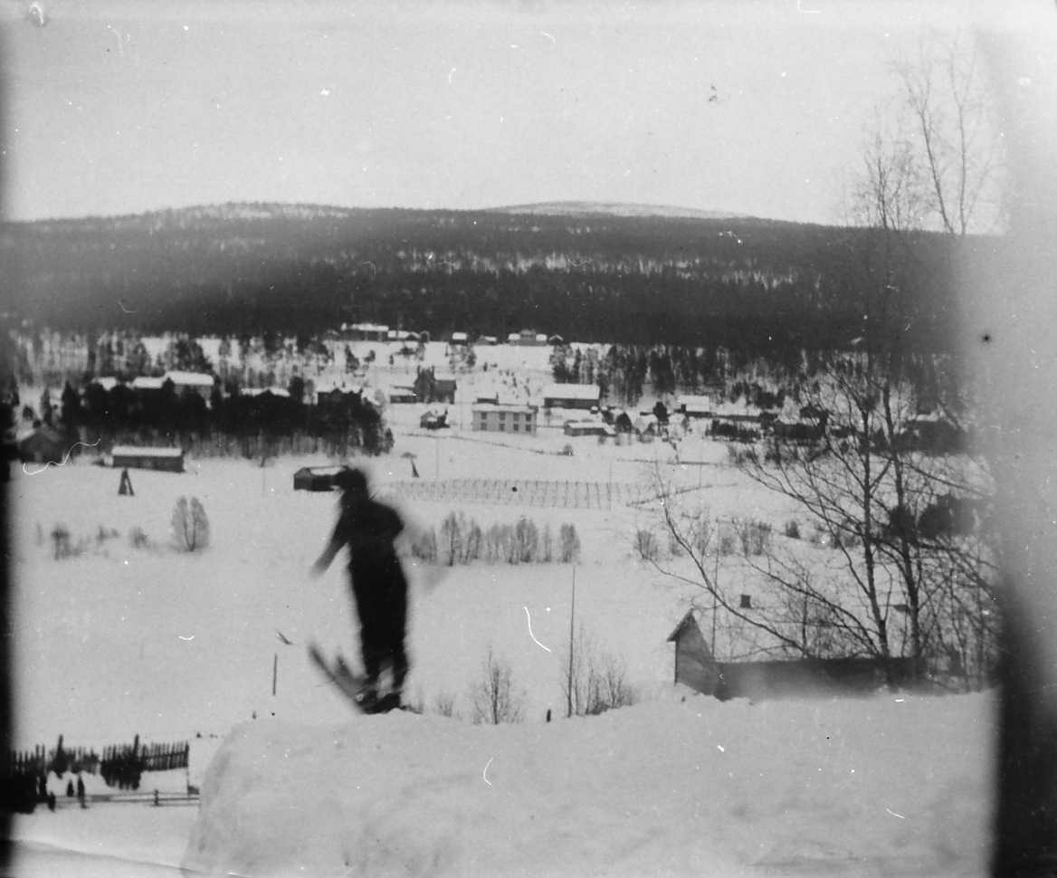 Jan Erik Øvergård, Skihopper, naturforhold.