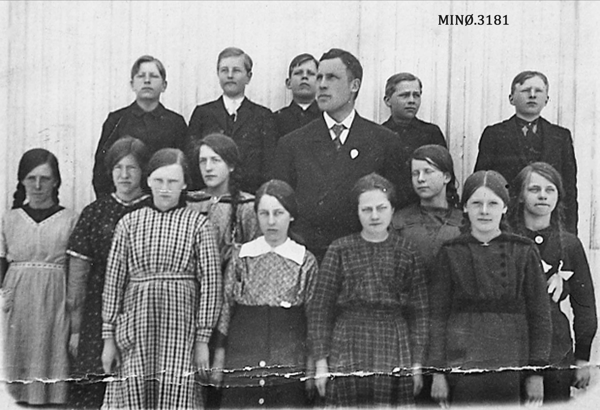 Jo Øvergaard, Skoleklasse, ungane født 1903,1904 og 1905.
