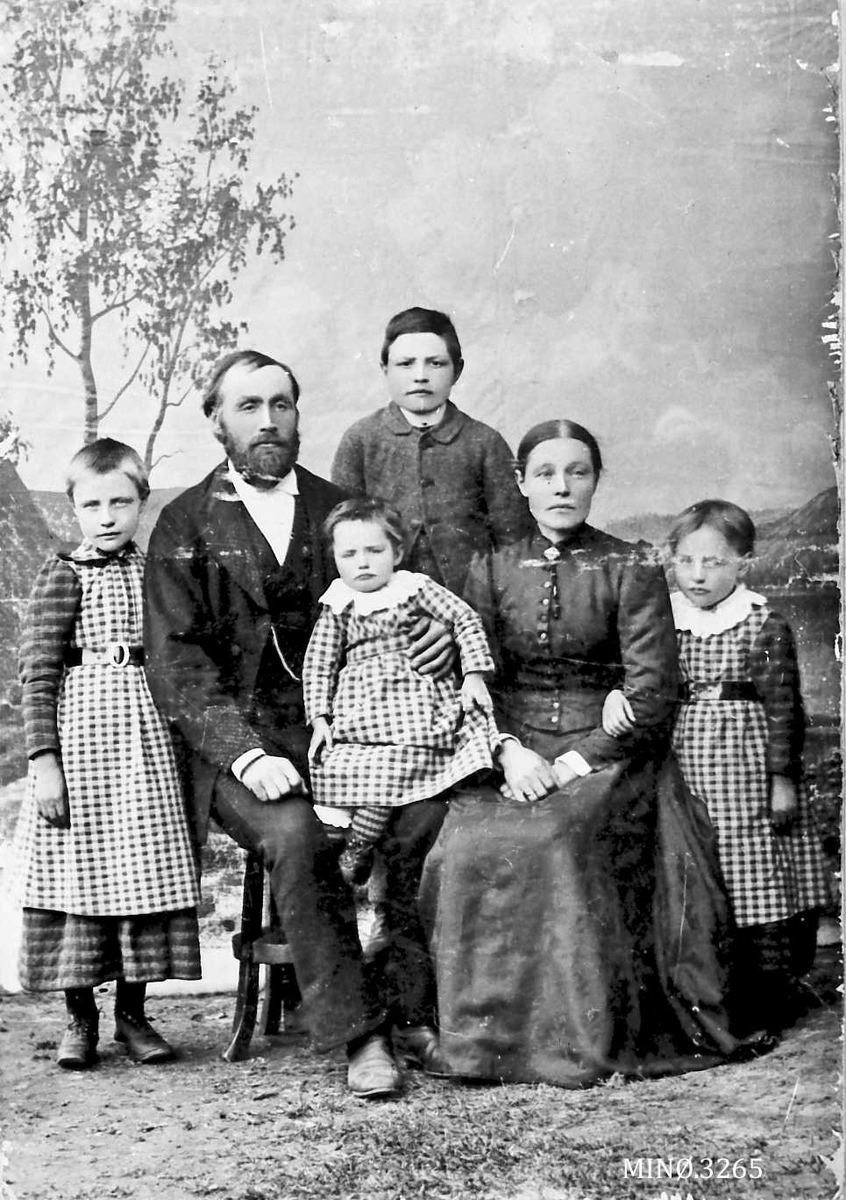 Jo Øvergaard, Familiebilde Nordstu Hokstad, Tylldalen