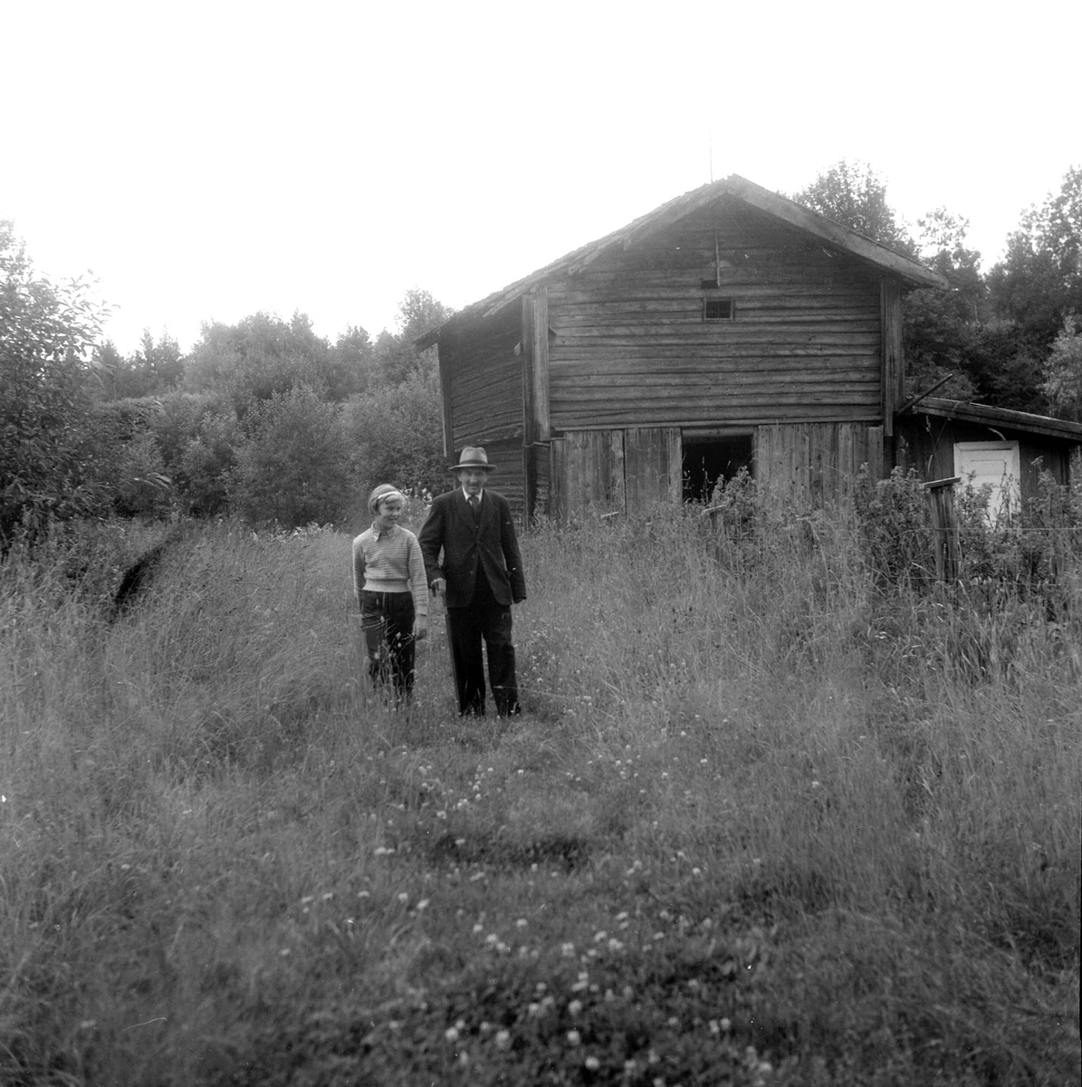 Adolf Skjegstad, Asbjørg Skjegstad sammen med Kristian Olsen Skjegstad.