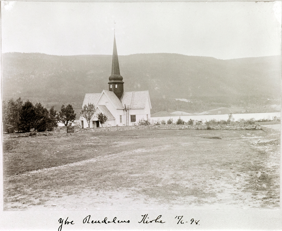 Johan Albert Steen, YTRE RENDALEN KIRKE.