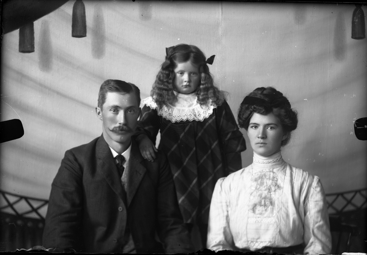 Oscar Holte, Familiebilde