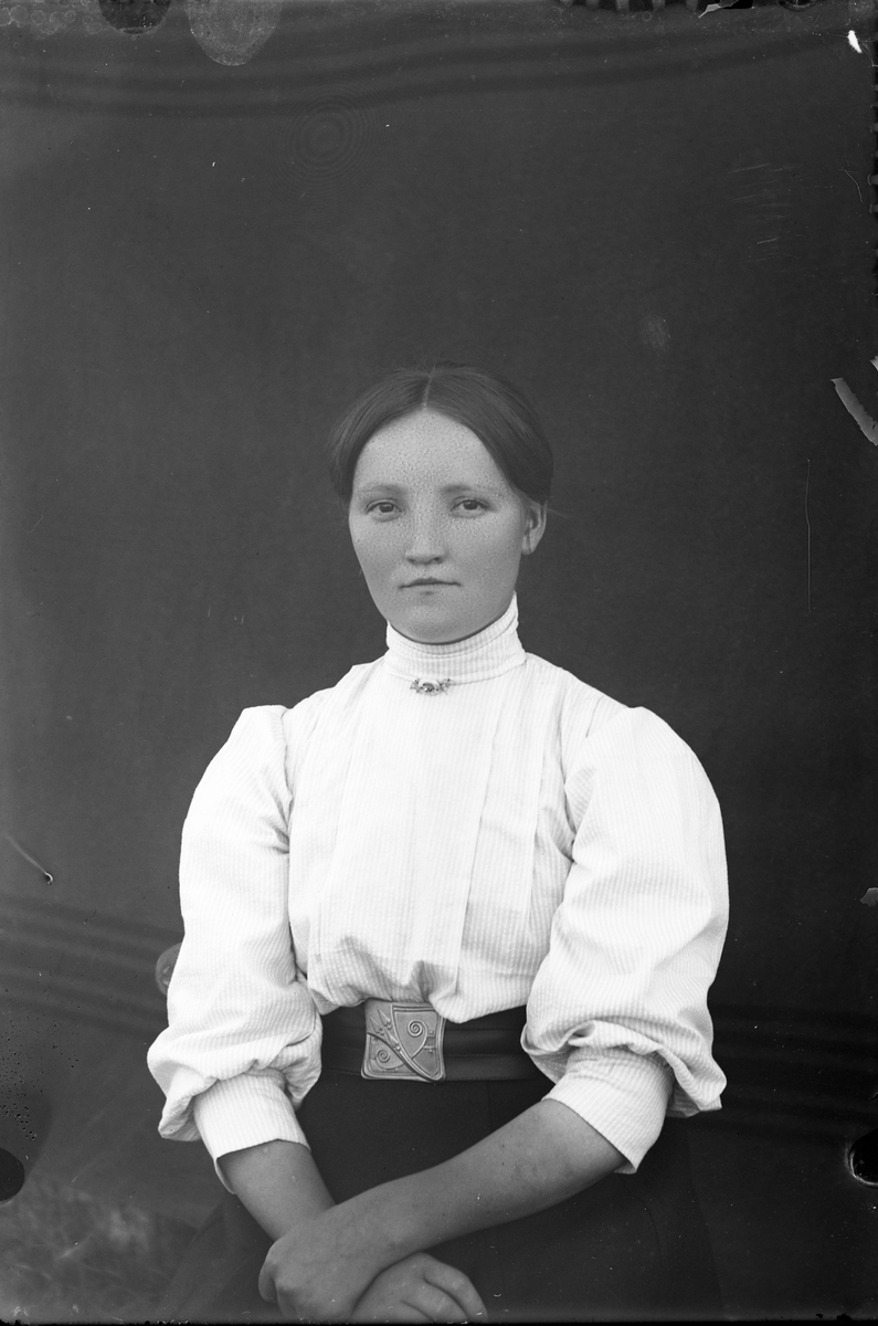 Oscar Holte, Portrett, person, klær,