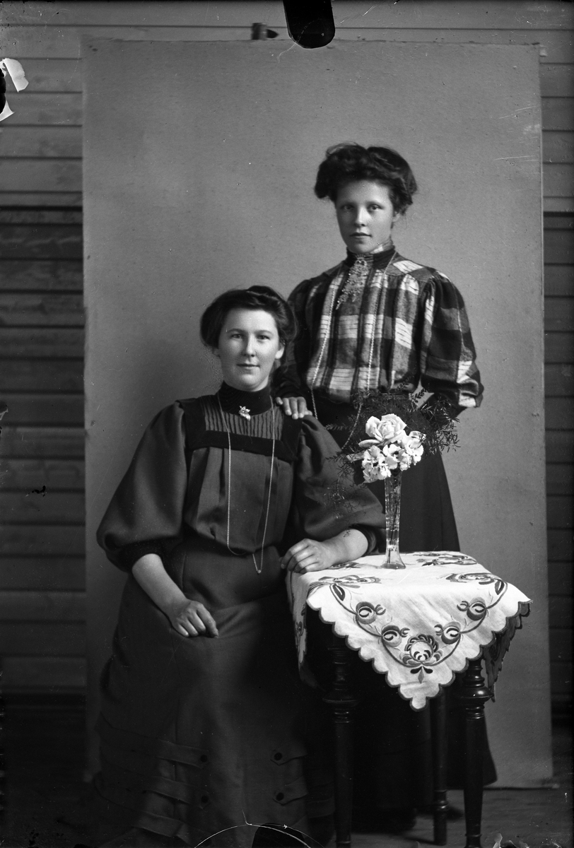 Oscar Holte, Portrett to kvinner